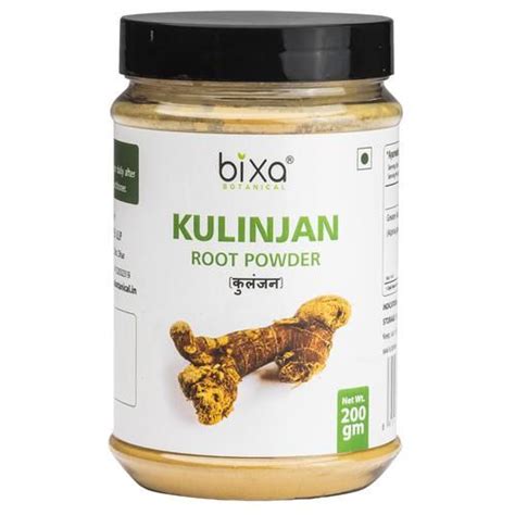 Buy Bixa Botanical Kulinjan Root Powder Supports Healthy Stomach