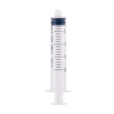 180020 Sol M Syringe 3 Piece 20ml PP Luer Lock Concentric With