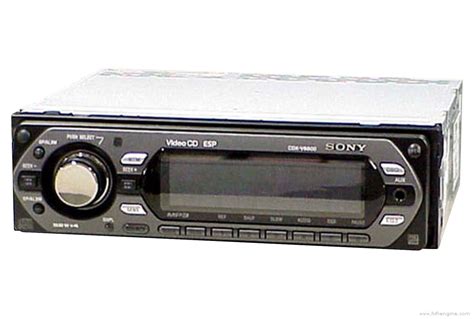 Sony CDX V6800 Car CD Receiver Manual HiFi Engine