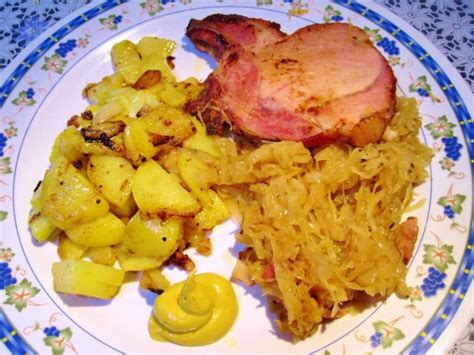 Kasseler Koteletts Mit Sauerkraut Rezept Kochbar De