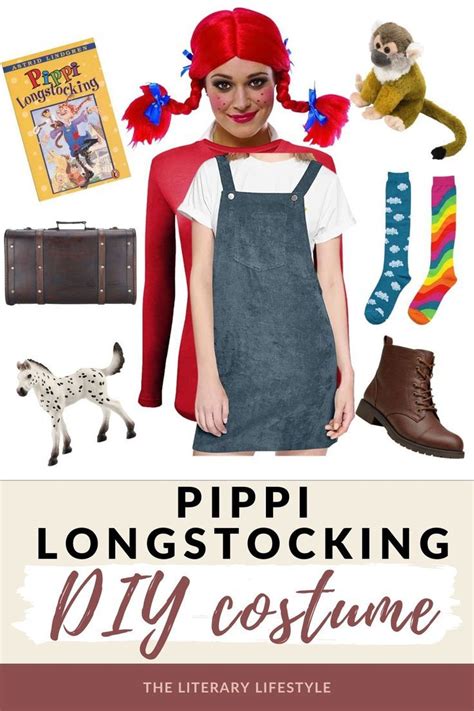 DIY Pippi Longstocking Costume for Adults | Pippi longstocking, Pippi ...