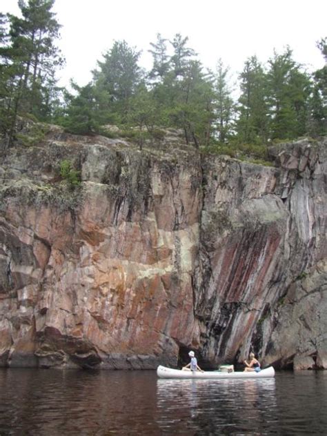 Bwca Basswood Falls Pictographs Boundary Waters Listening Point General Discussion