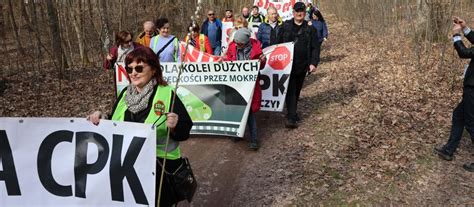 Protest Przeciwko Cpk W Palowicach Po Raz Kolejny Chcemy Pokaza