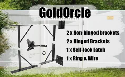 Goldorcle Anti Sag Gate Kit Heavy Duty No Sag Kit For