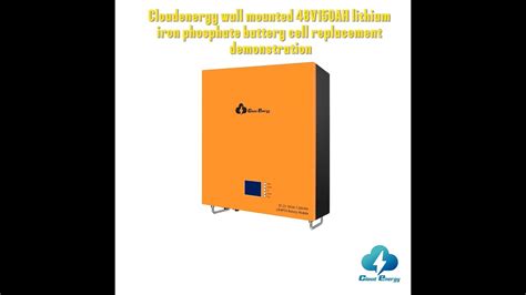 Cloudenergy Wall Mounted V Ah Lithium Iron Phosphate Battery Cell