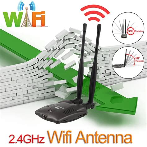 Wi Fi Beini Free Web Lengthy Vary 3000mW Twin Wifi Antenna Blueway USB