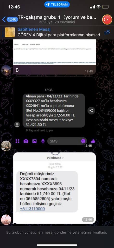 G Rev Yap Para Kazan Telegram Al Ma Gruplar Hakk Nda Ikayetvar