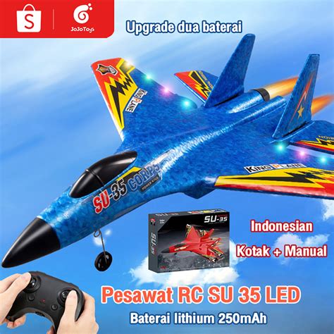 Jual Jojotoy Mainan Pesawat Terbang Remote Control Led Pesawat Glider