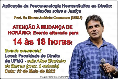 Faculdade de Direito da UFMG Aplicação da fenomenologia hermenêutica