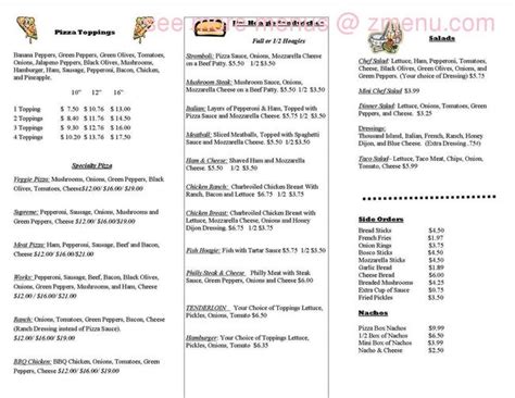 Online Menu of Dons Pizza & Pasta Restaurant, Shelbyville, Indiana, 46176 - Zmenu