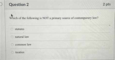 Solved Question 22 ﻿ptswhich Of The Following Is Not A