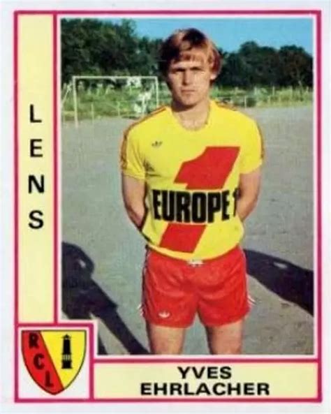 Yves Ehrlacher Racing Club De Lens Football 80 En Images 94 Racing