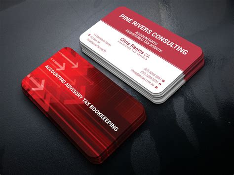 Accounting Business Cards Templates