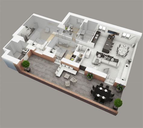 3D Floor Plan and Elevation Design Services | eLogicTech