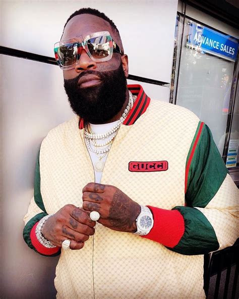 Rick Ross In Gucci Outfit Guccicommunity Rick Ross Sunglasses Rick