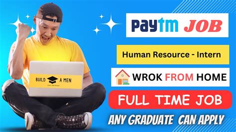 Paytm Work From Home Job For Student Paytm Internship Jobs