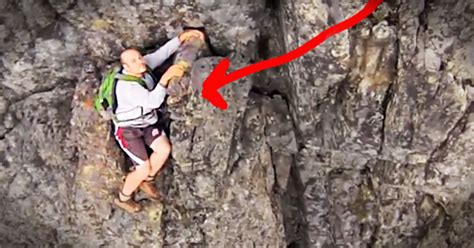 Man Rescued From Cliff Heroic Video