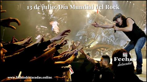 D A Mundial Del Rock Fechas Destacadas Online