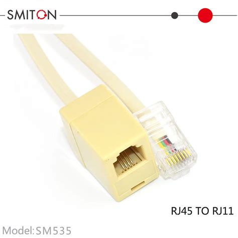 Rj45 To Rj11 Converter Adapter Connector M/f Cable - Buy Rj45 To Rj11 ...