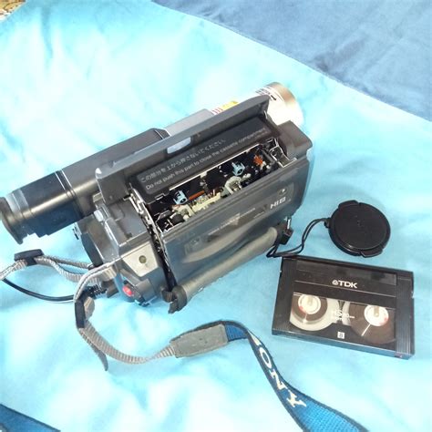 Silver Working Video Camera Video Hi Mm Sony Handycam Ccd