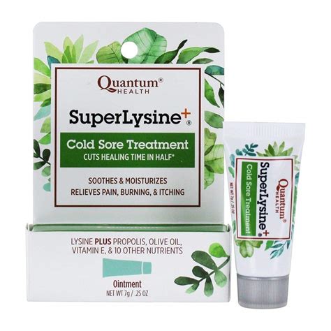 Quantum Super Lysine Plus Cold Sore Treatment Oz