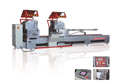 China Aluminum Profile Cnc Cutting Machine Double Head Cutting Saw