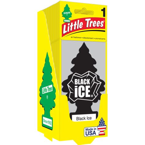 24 Pack Retail Display | Black Ice Fragrance | Little Trees