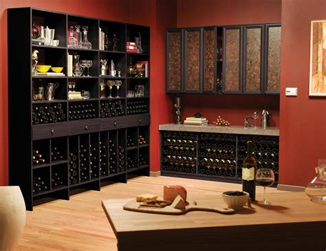 Wine Storage Cabinets And Racks California Closets