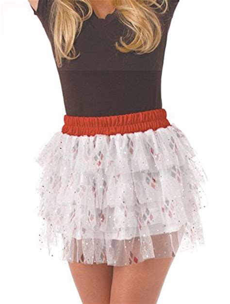 Dc Comics Harley Quinn Tutu Costume Skirt Adult Standard Free Shippi