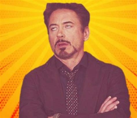 Robert Downey Jr Eye Roll Meme Generator