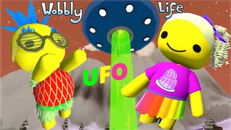 We Unlocked The UFO ALIEN JET PACK In Wobbly Life YouTube