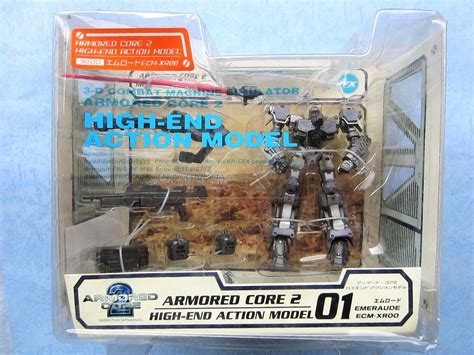 Armored Core 2 High End Action Figure 01 Emeraude Ecm Xr00 Artfx