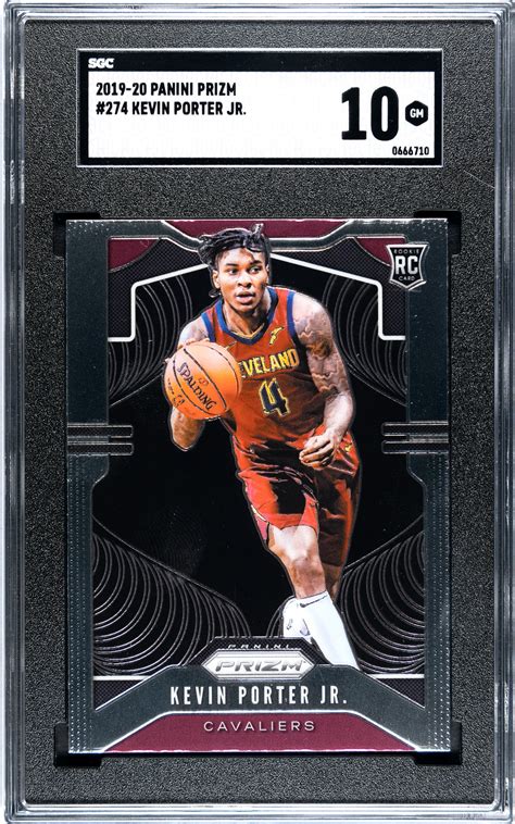 Kevin Porter Jr Panini Prizm Rc Sgc Myslabs