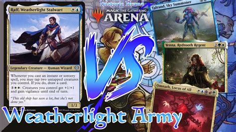 Raff Weatherlight Stalwart Historic Brawl Azorius Mtg Arena