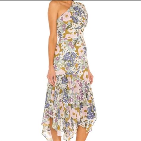 Astr Dresses Santorini Dress In Off White Retro Floral Astr The