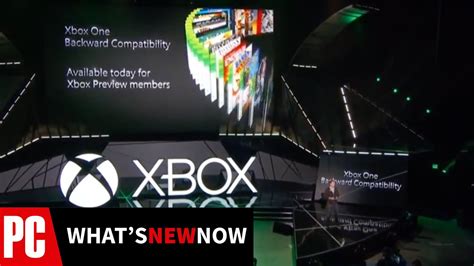 Backwards Compatibility Coming To Xbox One Youtube