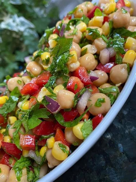 Chickpea Salad - the kind of cook recipe