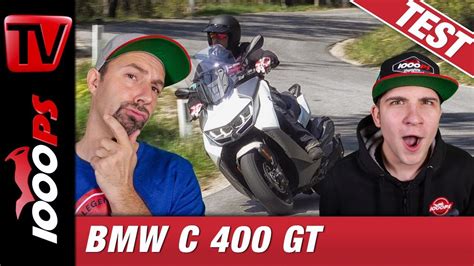 Video: BMW C 400 GT Test - Mittelklasse mit Oberklasse Ausstattung!