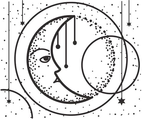 moon phases sketch 2614087 Vector Art at Vecteezy