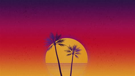 Vaporwave Palm Tree Wallpapers 4k Hd Vaporwave Palm Tree Backgrounds