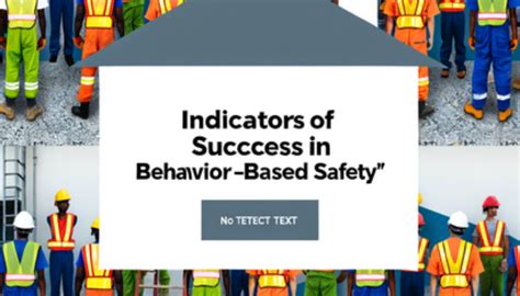 Indicatori Di Successo Nel Behavior Based Safety Sicurezza