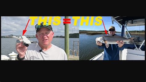 Redfish Fishing Tips Lures Drone Saves The Day Charleston Sc Youtube