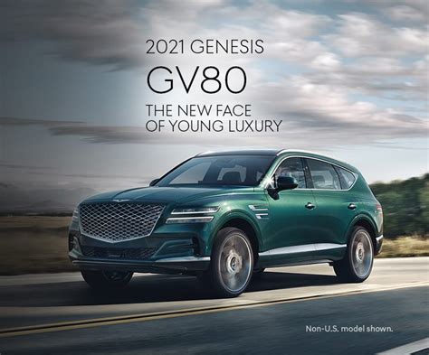 2021 Genesis Gv80 Suv Larry H Miller Genesis Of Peoria