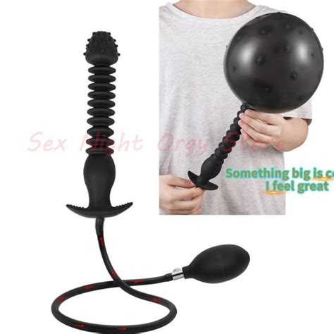 Mod Le T Lescopique Plug Anal Gonflable Plus Long Et Plus Grand Gode