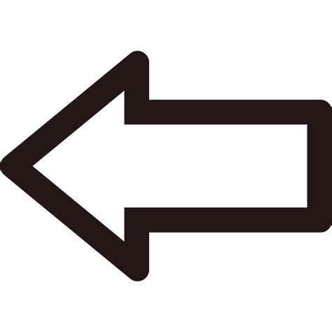 arrow  left vector icons    svg png format