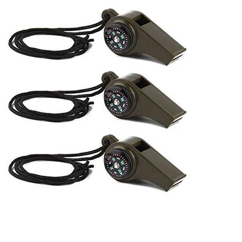 3 in 1 Emergency Survival Whistle Pack Of 3 | Shop Today. Get it ...