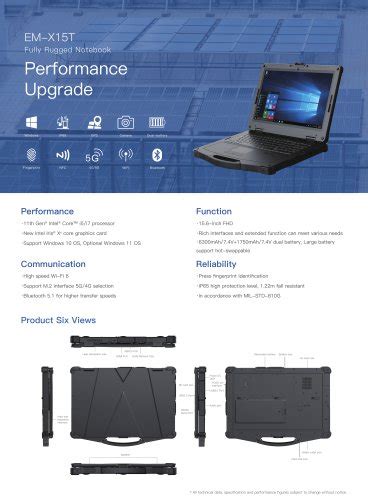 Emdoor Info Windows Rugged Tablet Pc Em I J Emdoor Information