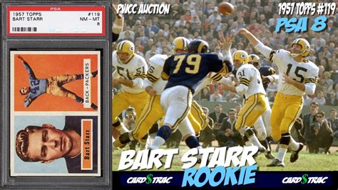 Bart Starr Rookie Card Printable Cards