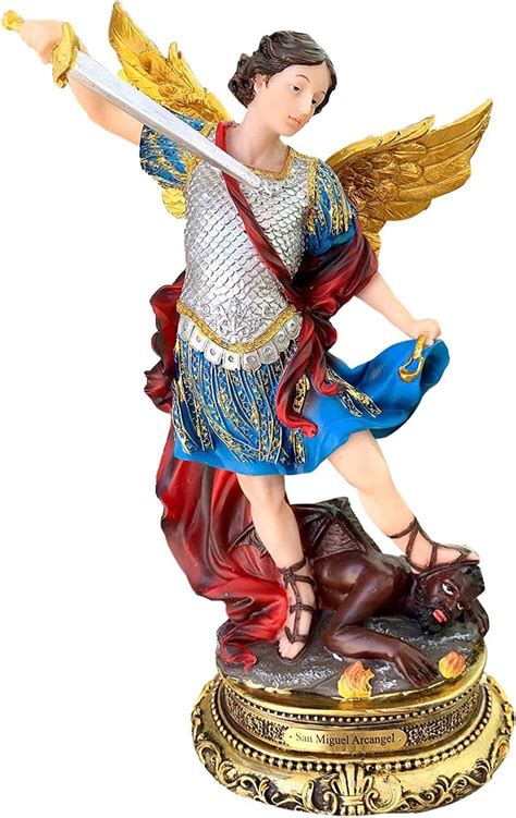 12″ Estatua De San Miguel Arcángel San Miguel Arcángel Yaxa Store