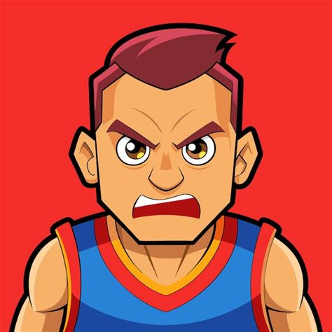 Premium Photo Vector Cartoon Illustration Of Angry Man For Expressive